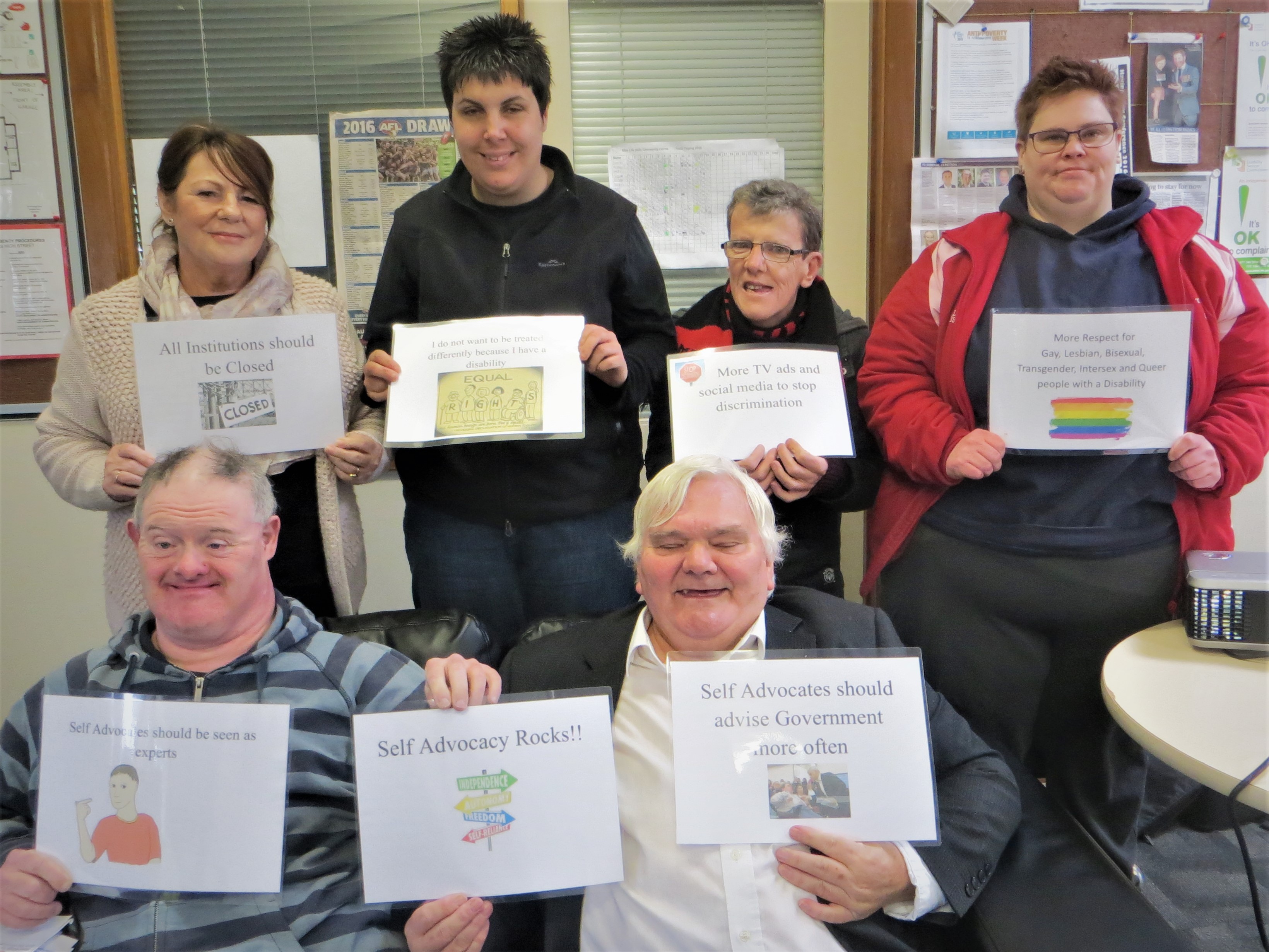 Power of Self Advocacy (Moe) speak up for what they want